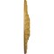 Ekena Millwork Vaduz Ceiling Medallion (Canopies up to 3 1/2"), 23 1/2"OD x 3 1/2"ID x 2 1/8"P, Iridescent Gold CM23VAIGS - alternate 2
